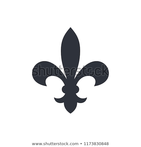 Foto stock: Abstract Fleur De Lis Icon