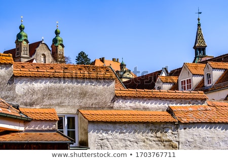 ストックフォト: Panorama Of Landsberg Am Lech