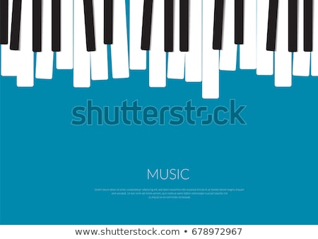 Zdjęcia stock: The Piano Keys
