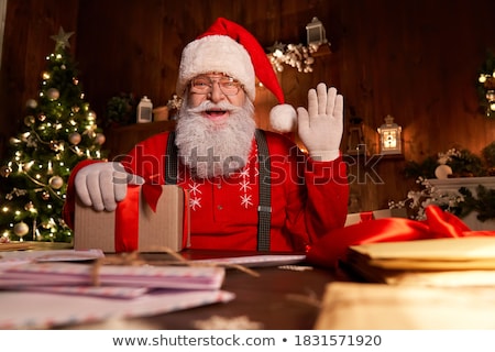 [[stock_photo]]: Happy Santa Claus Looking At Camera