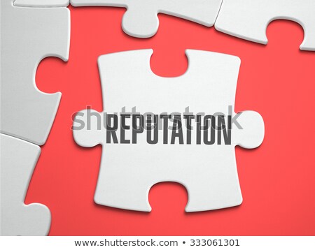 Stock photo: Reputation - Puzzle On The Place Of Missing Pieces