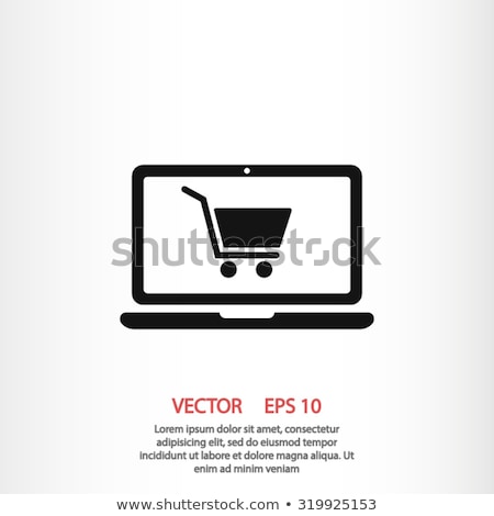 Zdjęcia stock: Online Store Icon Business Concept