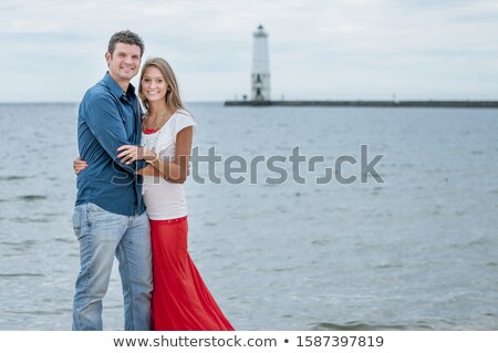 Foto stock: Oupel · turco · na · praia