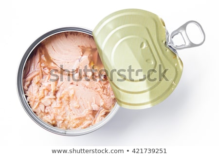 Foto stock: Chunks Of Canned Tuna