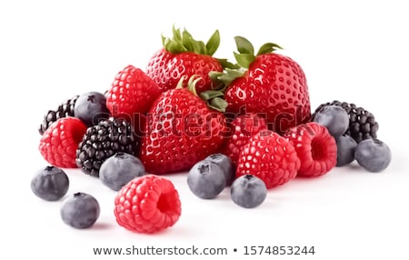 ストックフォト: Raspberries Blueberries And Strawberries