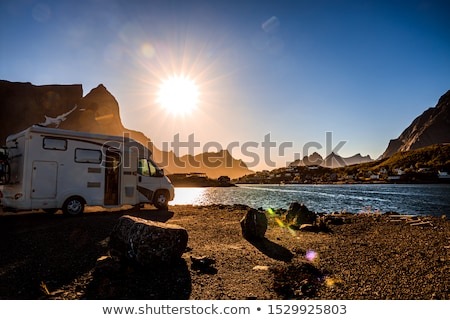Stock photo: Family Vacation Travel Rv Holiday Trip In Motorhome
