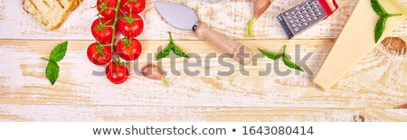 Сток-фото: Italian Food Background Ready For Cooking Food Frame