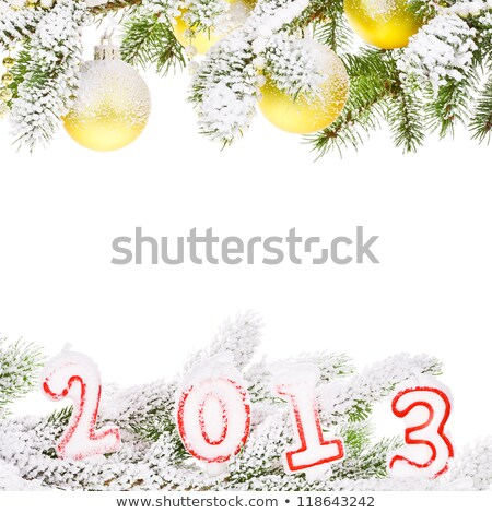 Сток-фото: Christmas Decor Christmas Tree On New Year Holiday Gifts Ornaments