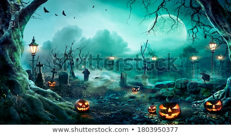 Foto stock: Halloween Background