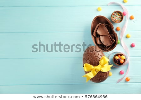 Foto stock: Easter Chocolate Eggs