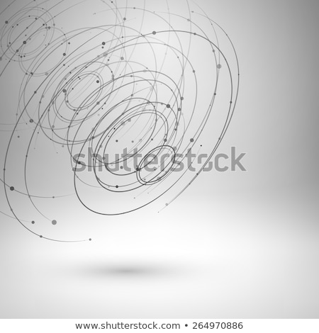 3d Illustration Of Spiral Business Network Connection Сток-фото © deomis