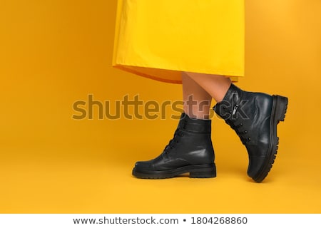 Stock fotó: Black Boots