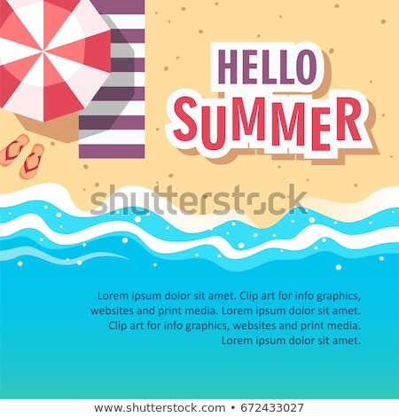 Foto d'archivio: Summertime Card
