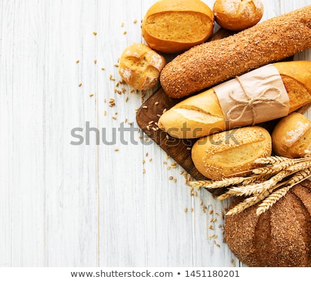 Foto stock: Assortment Of Baked Bread
