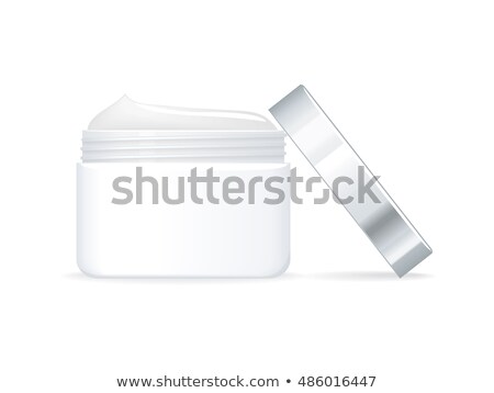 Clean Single Cream Pot Zdjęcia stock © robuart