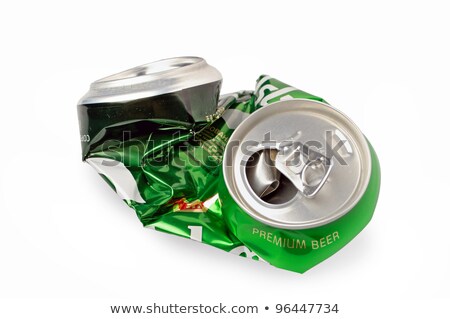 Empty Beer Cans Foto stock © luckyraccoon