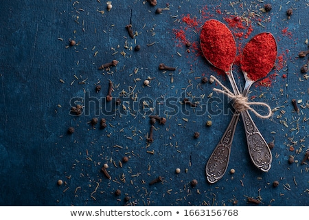 Stock photo: Fresh And Ground Paprika