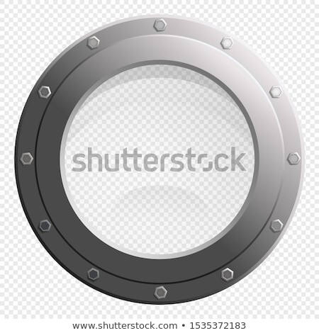 Stock photo: Metal Porthole