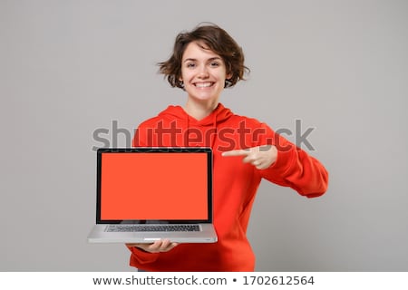 Stock photo: Girl With Notebook