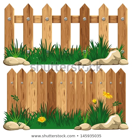 [[stock_photo]]: Wooden Fence Detail