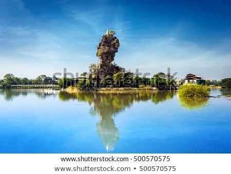 Stok fotoğraf: Buddhist Kyauk Kalap Pagoda Hpa An Myanmar Burma