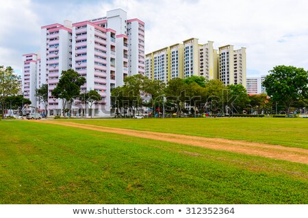 [[stock_photo]]: Singapore Housing With City View
