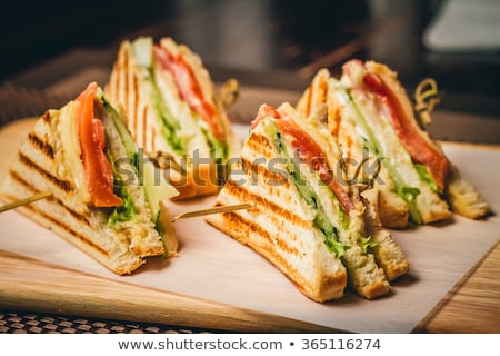 Сток-фото: Delicious Club Sandwich