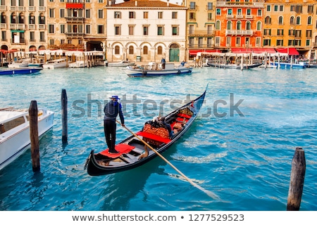 ストックフォト: Gondolas In Venice