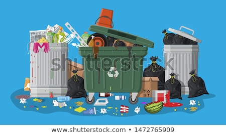 Stock photo: Garbage Overflow