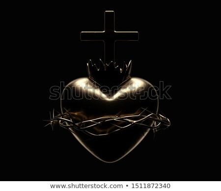 Foto stock: Sacred Heart Of Jesus Casting