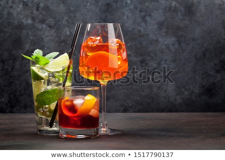 Stockfoto: Three Cocktail Glasses