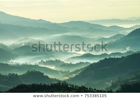 Stock photo: Nature Background With Clouds