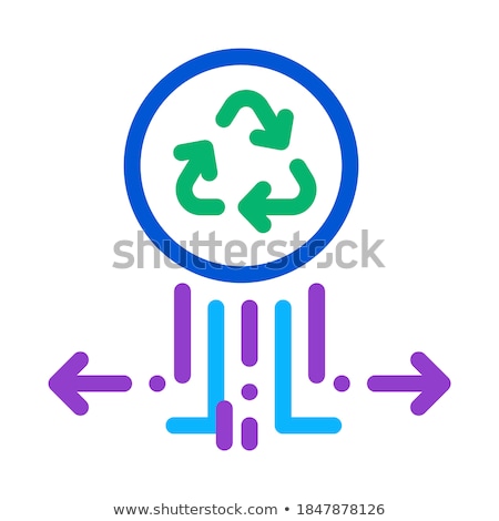 Foto stock: Environmental Labeling Popularity Icon Vector Outline Illustration