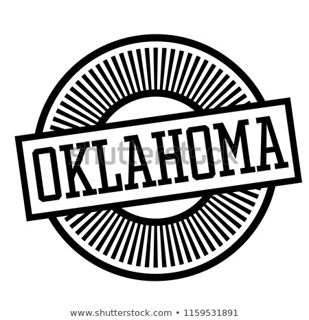 Foto stock: Oklahoma Sooner State Stamp