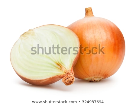 Сток-фото: Ripe Onions Isolated