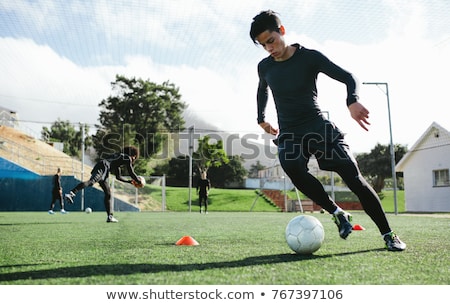 ストックフォト: Soccer Practice