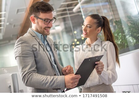 Stock fotó: Two Businesswomen Having An Informal Meeting