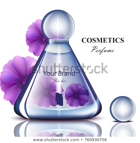 Stock foto: Woman With A Phial Of Perfume