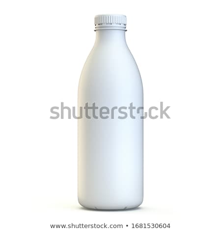 [[stock_photo]]: Big White Yogurt Bottle