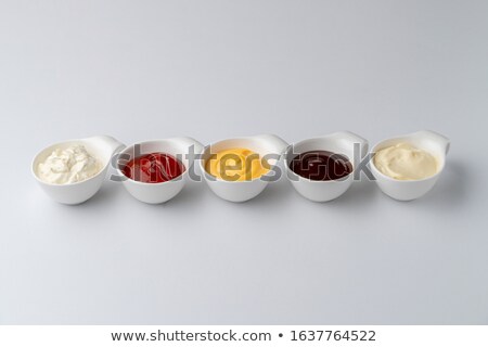 Stock photo: Assorted Sauce And Dip