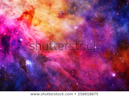 Stok fotoğraf: Nebulae And Galaxies Elements Of This Image Furnished By Nasa