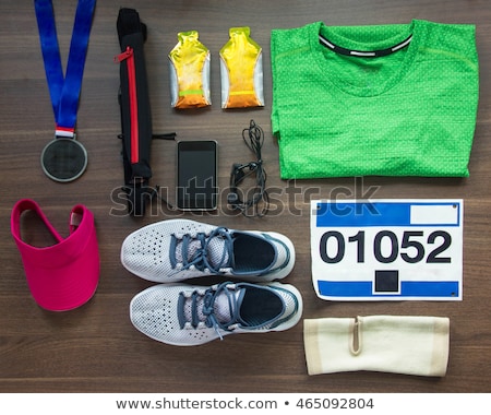 Zdjęcia stock: Preparing For Marathon