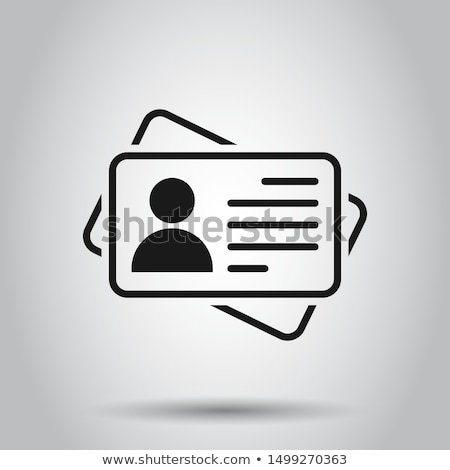 Stockfoto: Personal Driver Icon Vector Outline Illustration