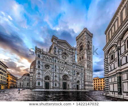 Foto stock: Baptistery Of St John In Florence Italy