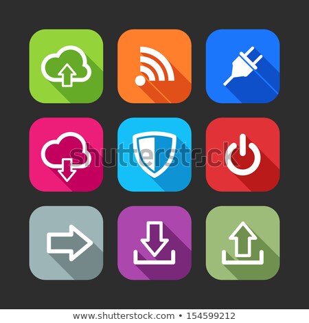 Stok fotoğraf: Safe Download Icon