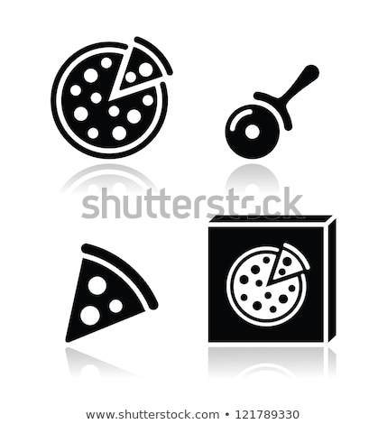 Vector Icon Pizza Shop [[stock_photo]] © RedKoala