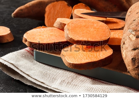 ストックフォト: Old Rustic Wooden Kitchen Board