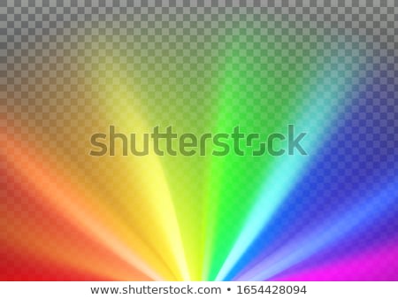 Stockfoto: Leurrijke · regenboogstralen
