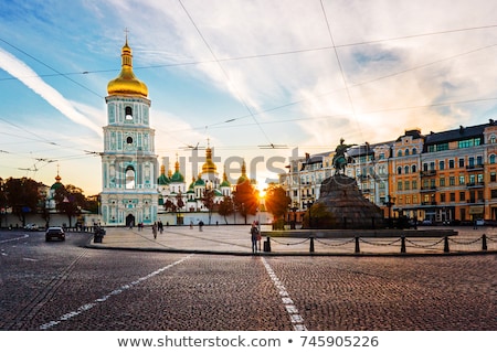 Zdjęcia stock: St Sophia Cathedral At Sunset