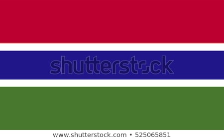 Foto stock: Gambia Flag